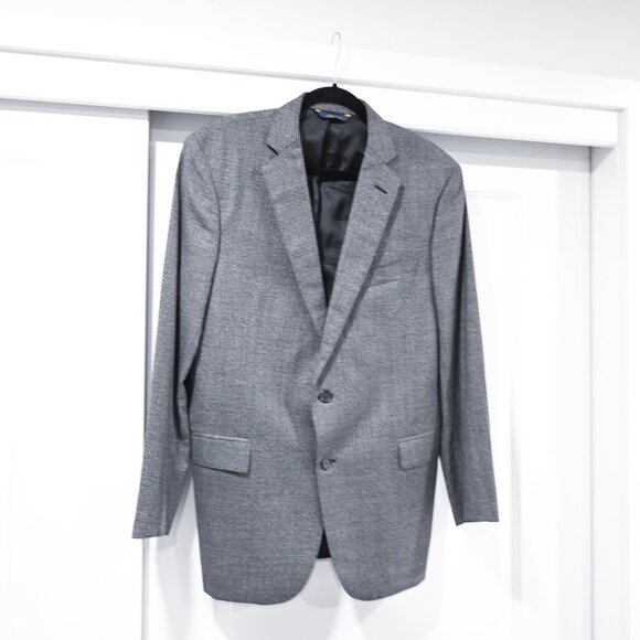 Brooks Brothers Size 42R Ethaomas 100% Wool Regent Blazer in Check Print - Picture 9 of 9